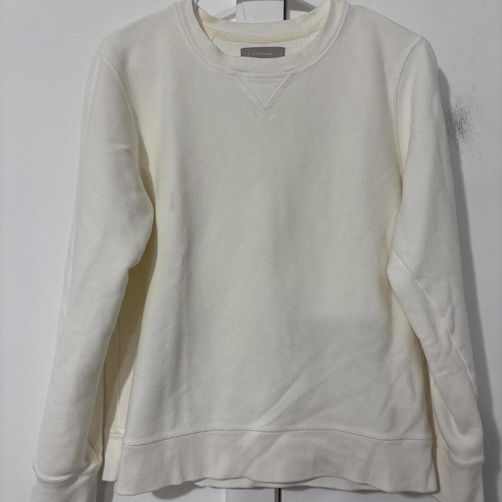 Everlane Cream Sweatshirt